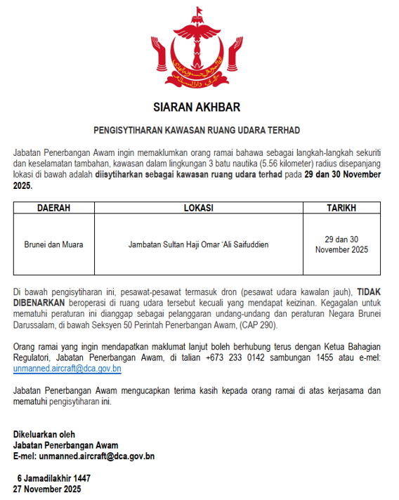 3. PRESS RELEASE - RESTRICTED HALF MARATHON 29 30 NOV 2025 MLYU.png